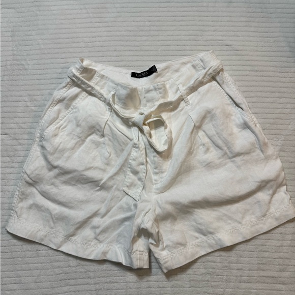Ralph Lauren Pants - Ralph Lauren White Women's Shorts